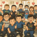 CNC課程班 #AI工具運用 #實作內容 #202412 #9位小夥伴